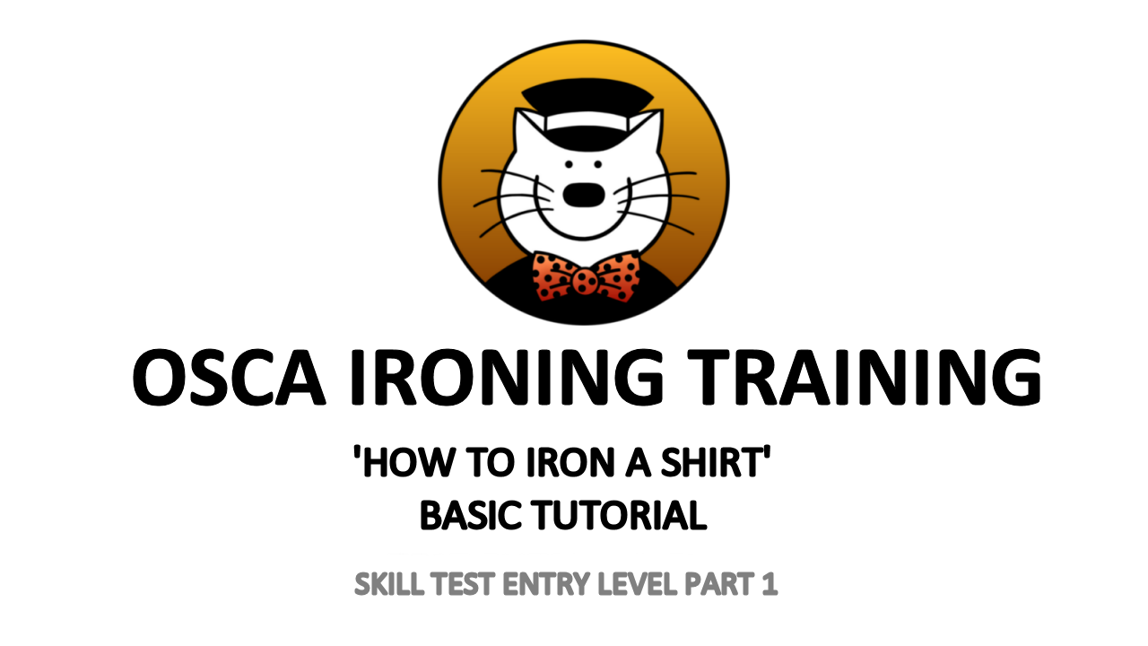 How to Iron a shirt basic tutorial by Osca